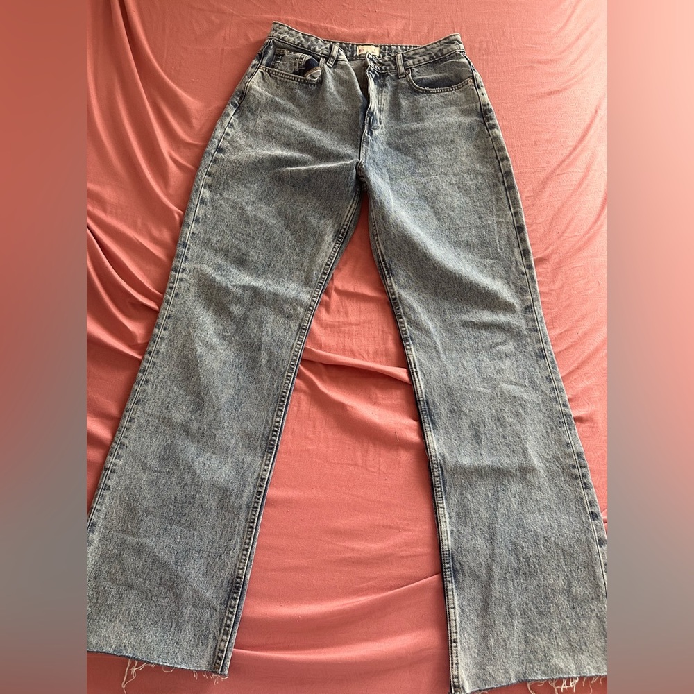 Never worn women’s wide leg jeans (size 11)